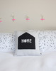 Charcoal Home Sweet Home Cushion Cover